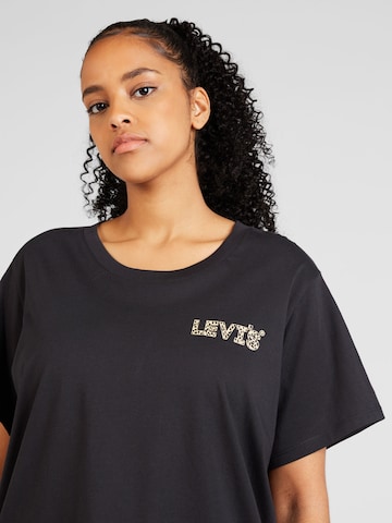 Levi's® Plus Shirts 'PL Perfect Tee' i sort