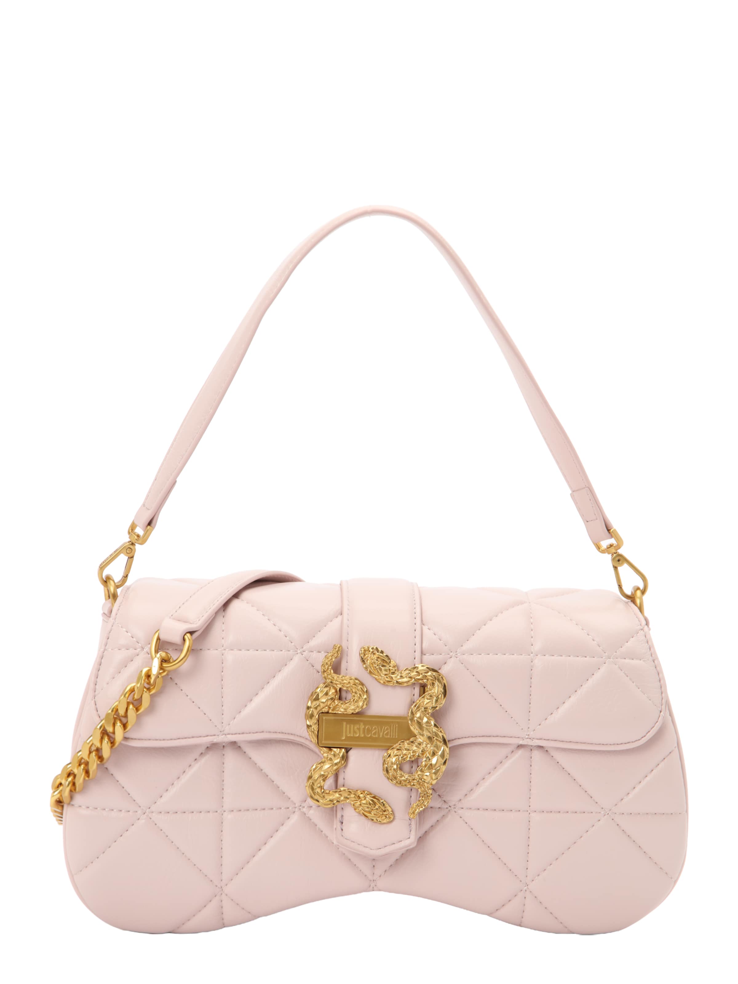 Just Cavalli Shoulder bag in Beige: front