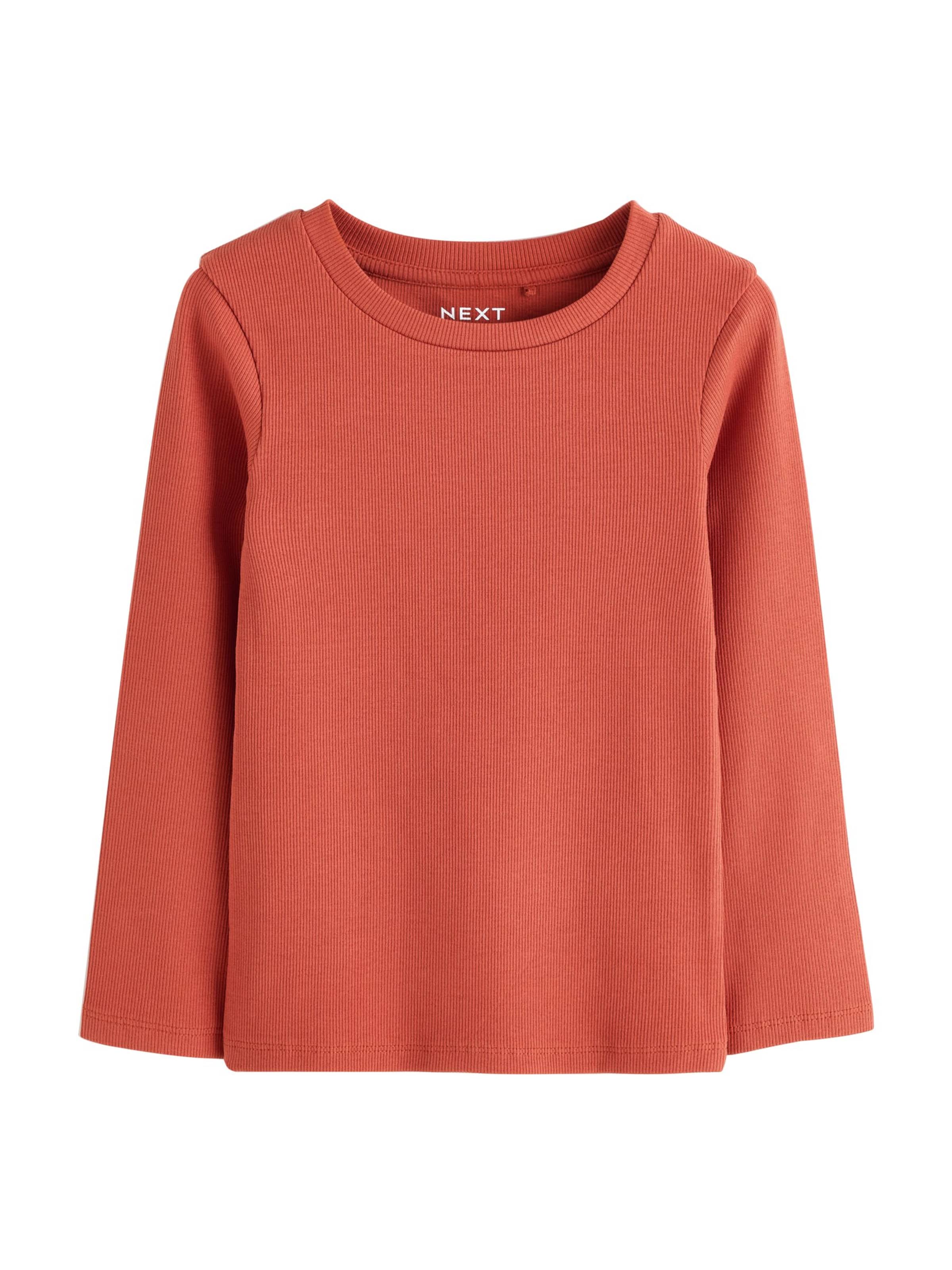 Next Shirt in Orange: front