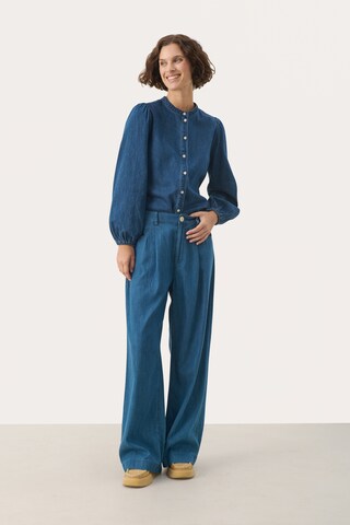 Wide Leg Pantalon 'Evely' Part Two en bleu