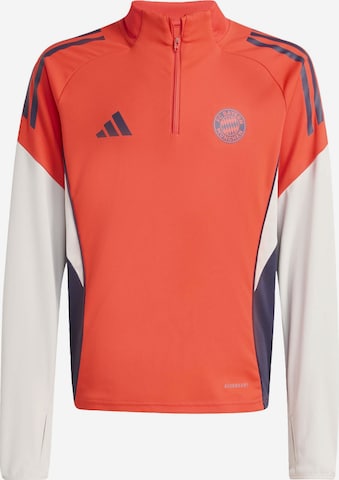 ADIDAS PERFORMANCE Toiminnallinen paita 'FCB TR' värissä punainen: etupuoli