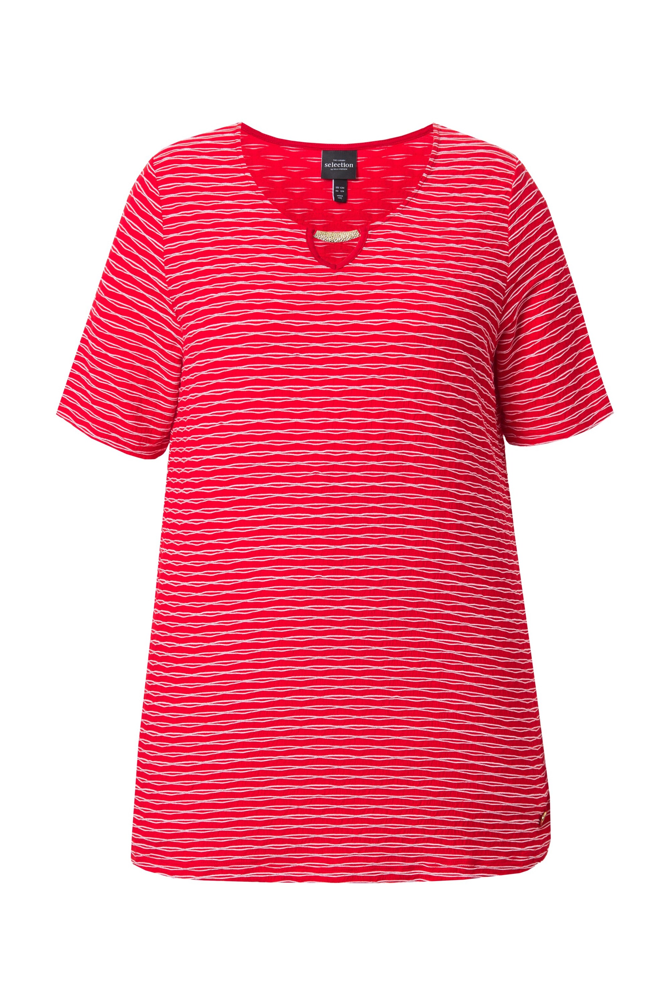 Ulla Popken Shirt in Red: front