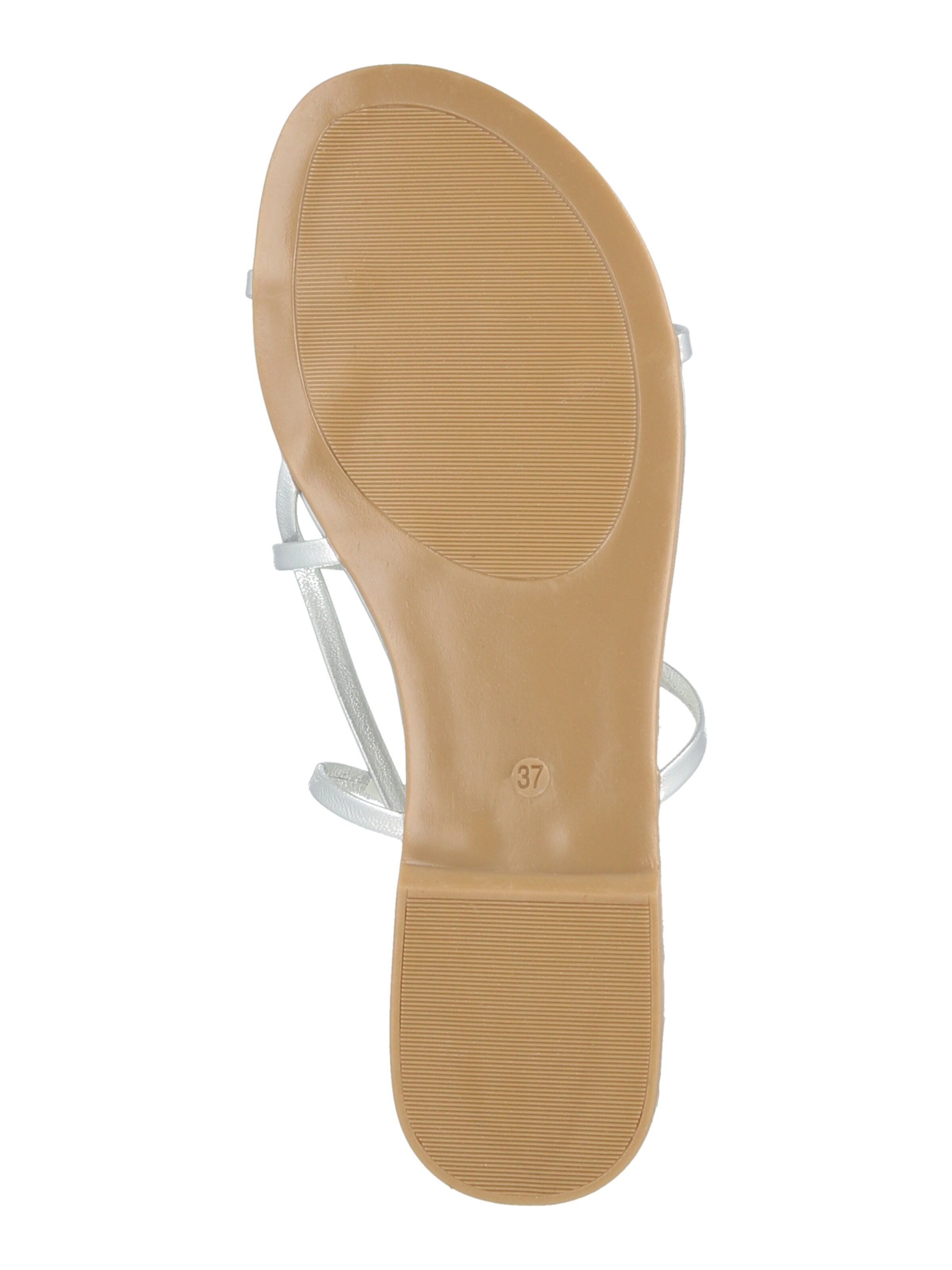 ABOUT YOU Sandalen met riem 'Dana' in Zilver