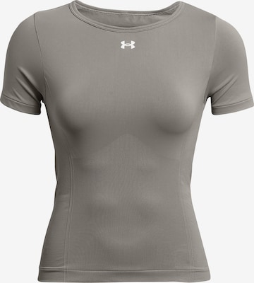 UNDER ARMOUR Functioneel shirt in Grijs: voorkant