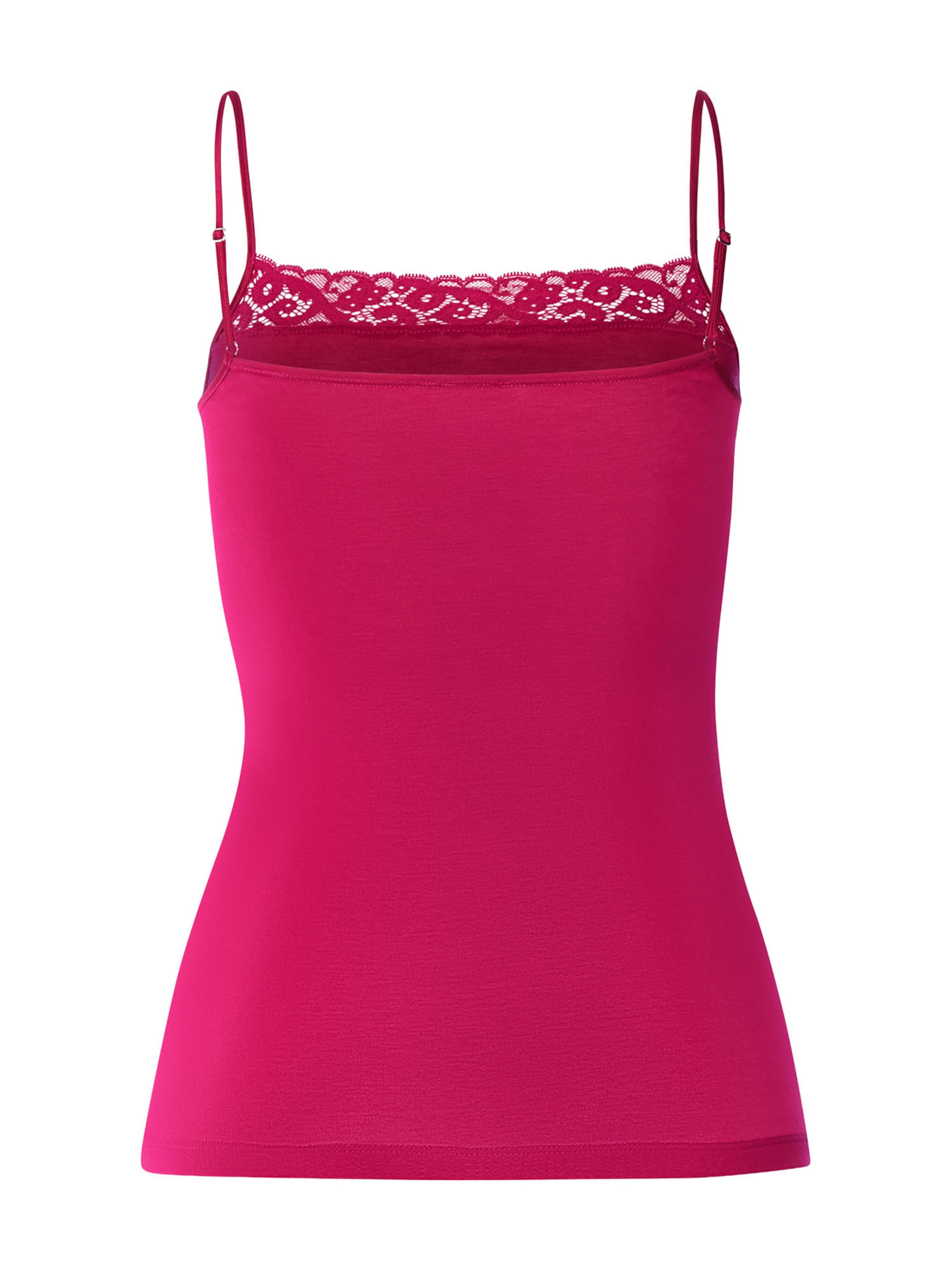 Hanro Top 'Moments' in Rot