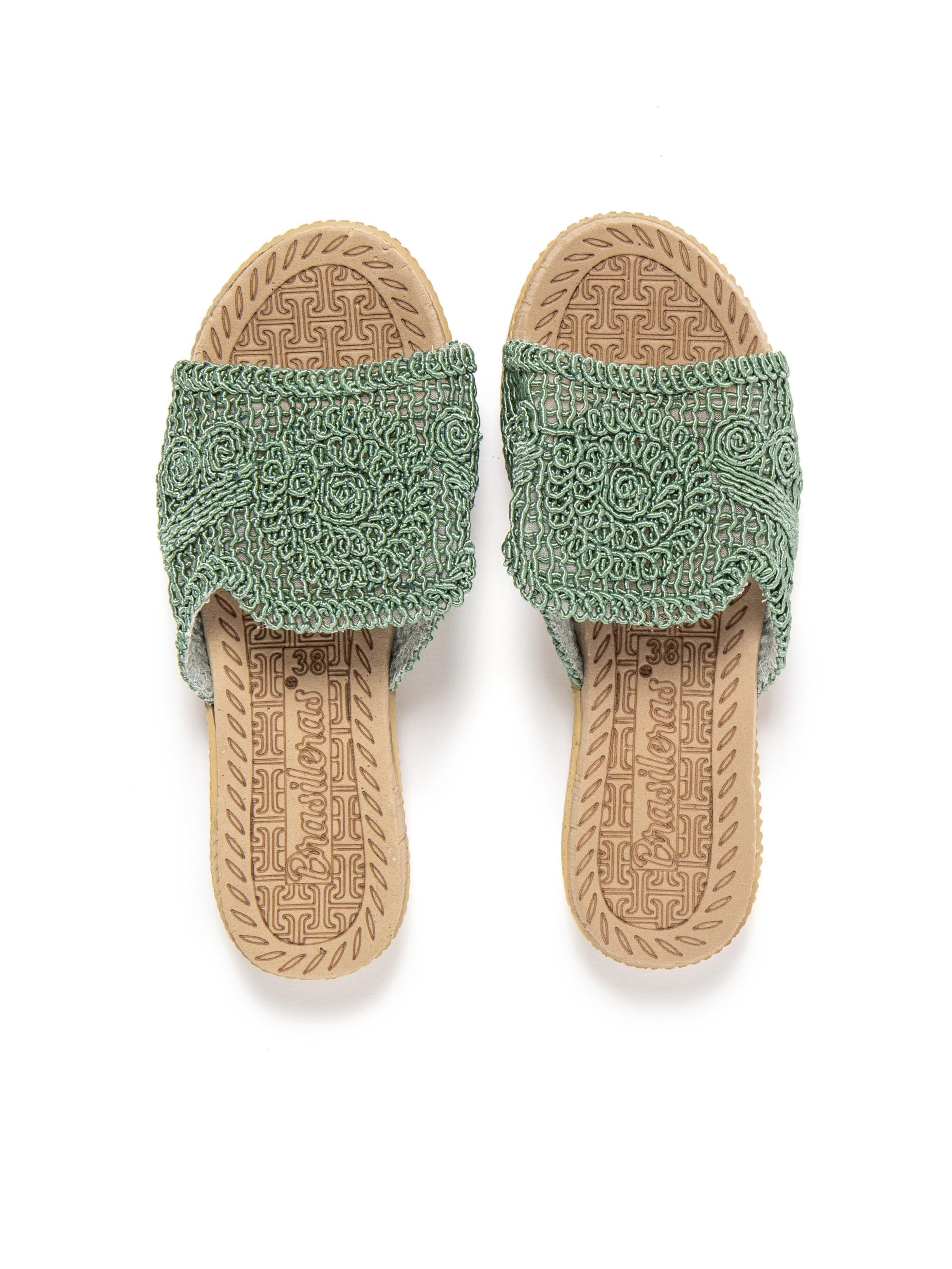 Brasileras Sandal 'Bohooz' in Green