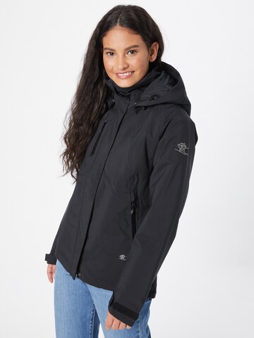 Bergans Athletic Jacket 'Flya' in Black: front