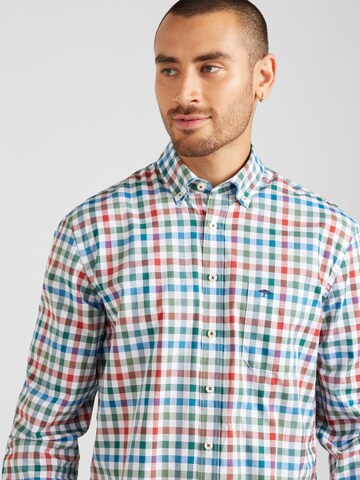 FYNCH-HATTON Regular Fit Hemd 'Classic' in Orange