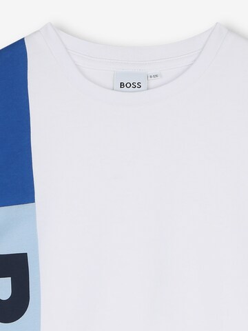 Maglietta di BOSS Kidswear in bianco