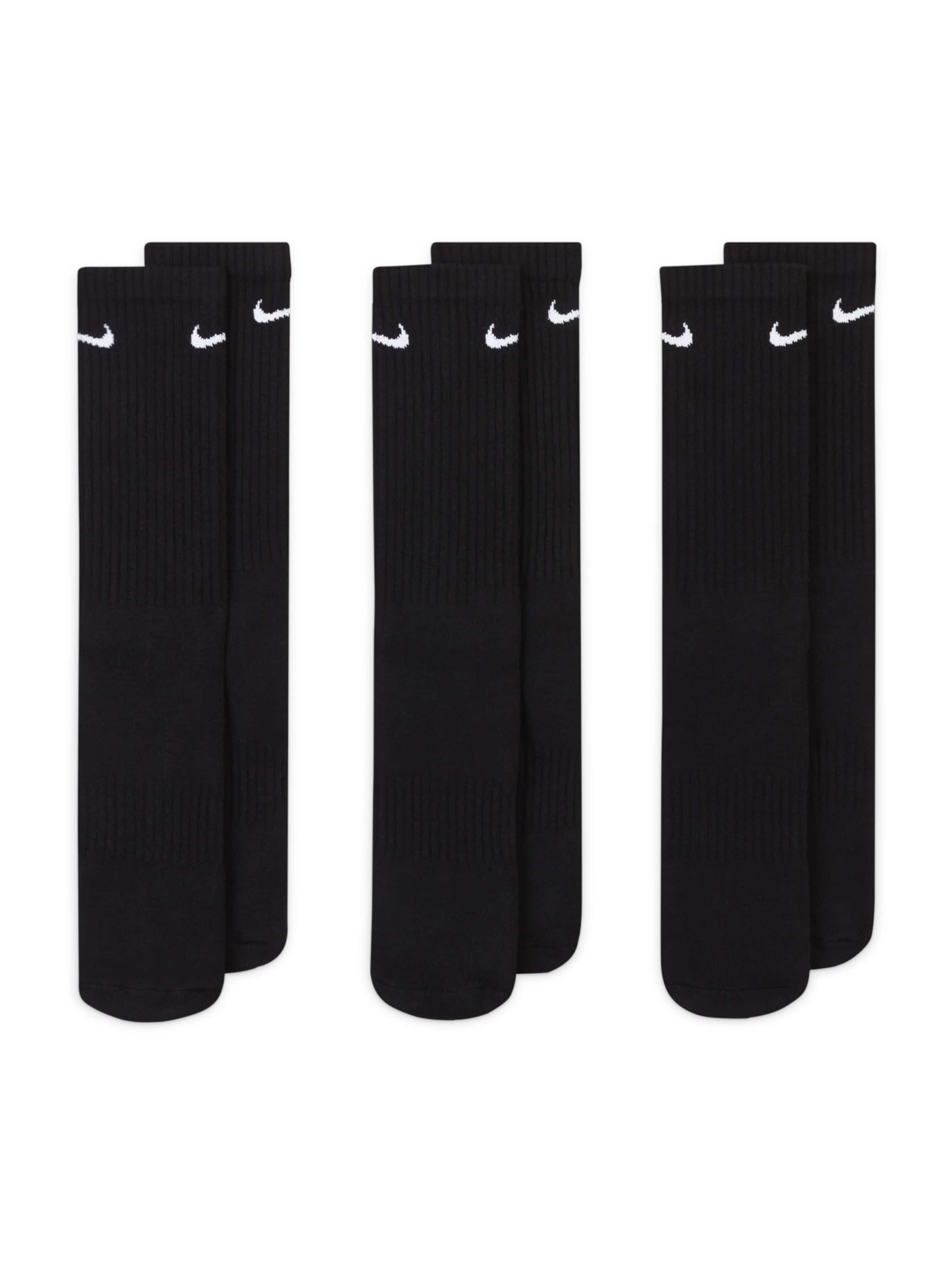 NIKE Skarpety sportowe w kolorze czarny