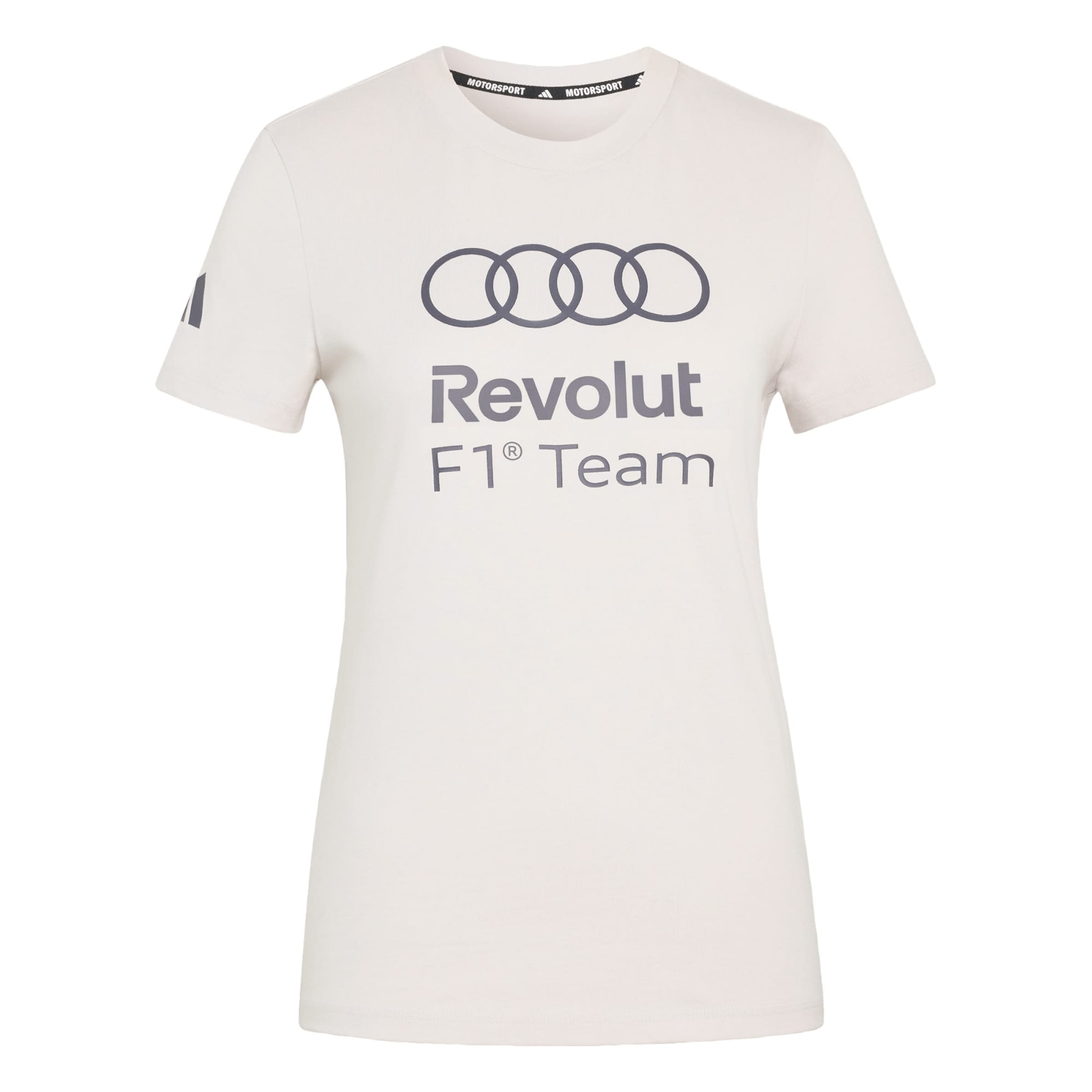 ADIDAS PERFORMANCE T-shirt fonctionnel 'Audi Revolut F1 Team DNA' en XXS en anthracite / blanc cassé, Vue avec produit