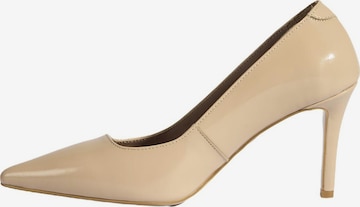Desa Pumps 'Slip-Ons' in Beige: voorkant