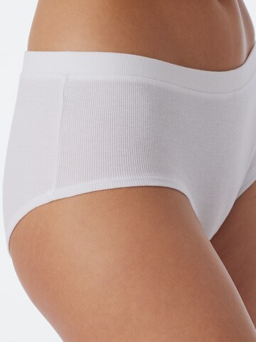 SCHIESSER Panty ' Pure Rib ' in Weiß