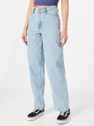 WEEKDAY Wide Leg Jeans 'Rail' i blå: forside