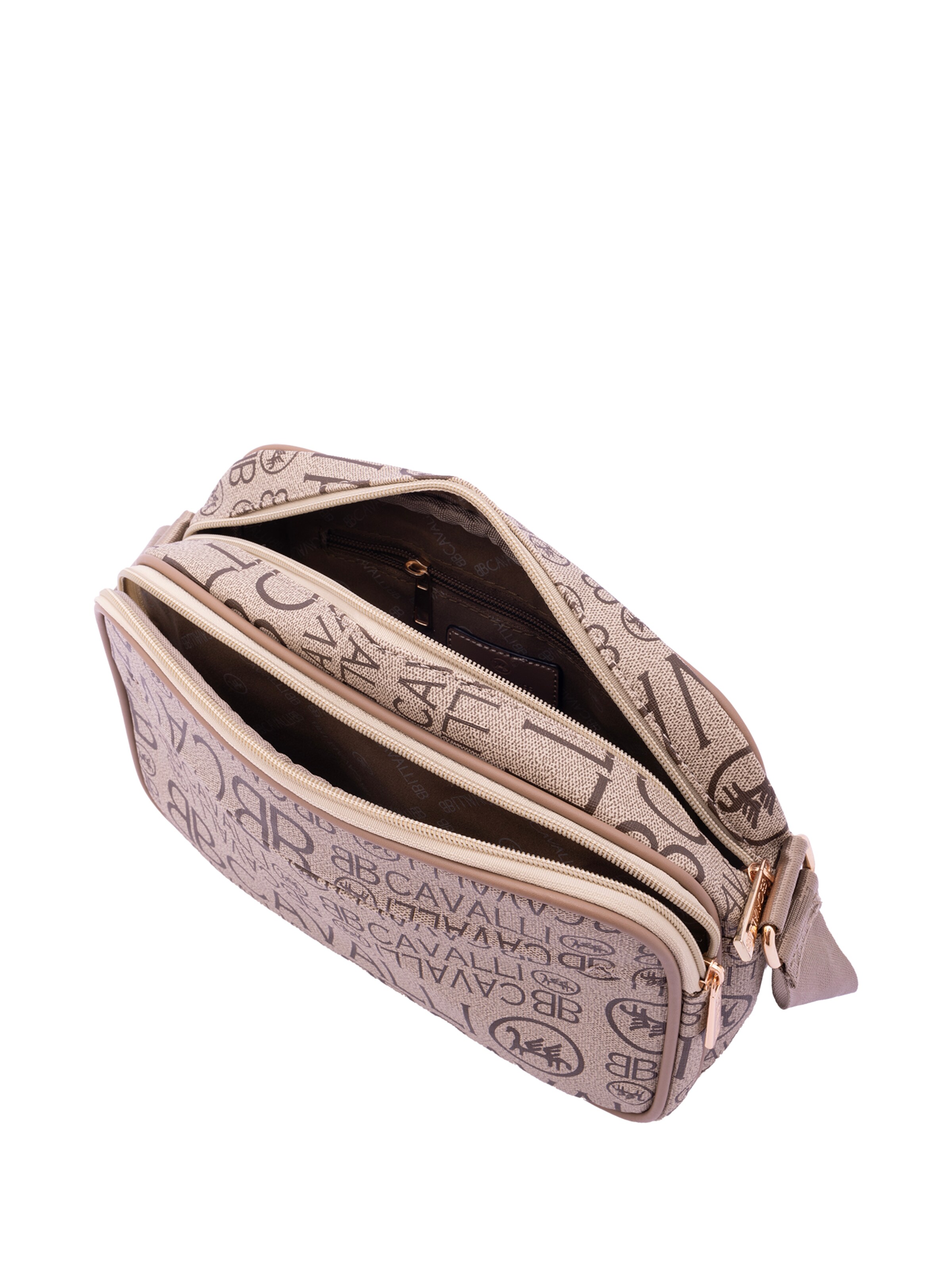 Borsa a tracolla 'Borsa a Tracolla B Cavalli Donna con Zip e Tasche Regolabile Nera' di B. Cavalli in verde