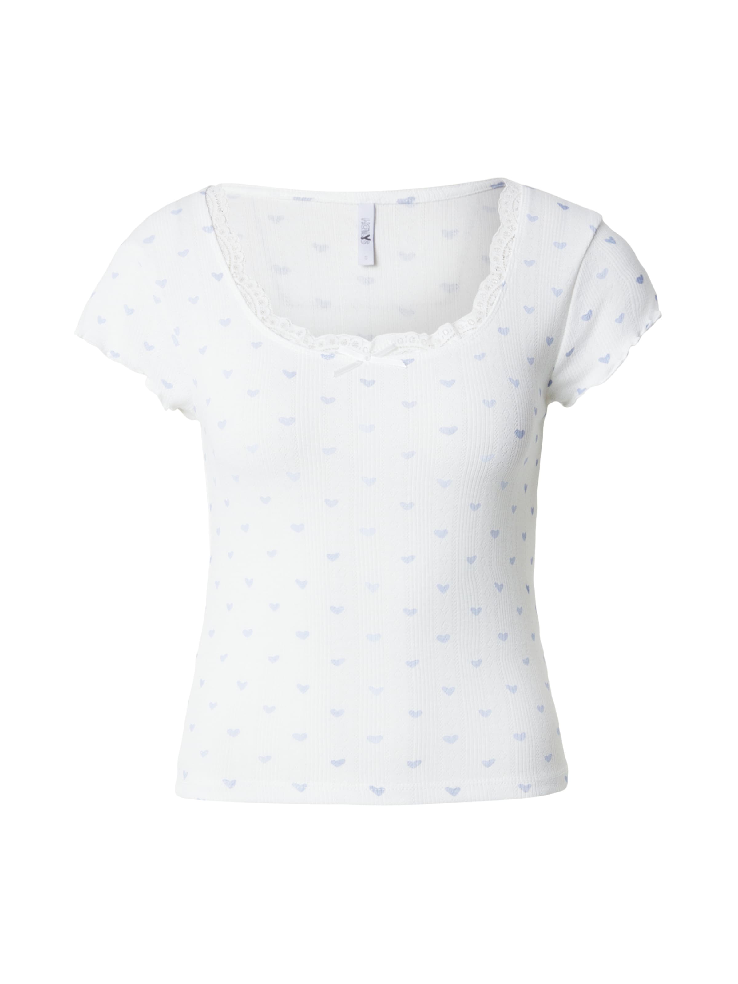 Hailys Tričko – bílá: přední strana