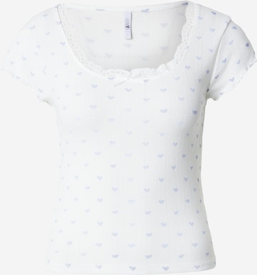 Hailys Tričko – bílá: přední strana