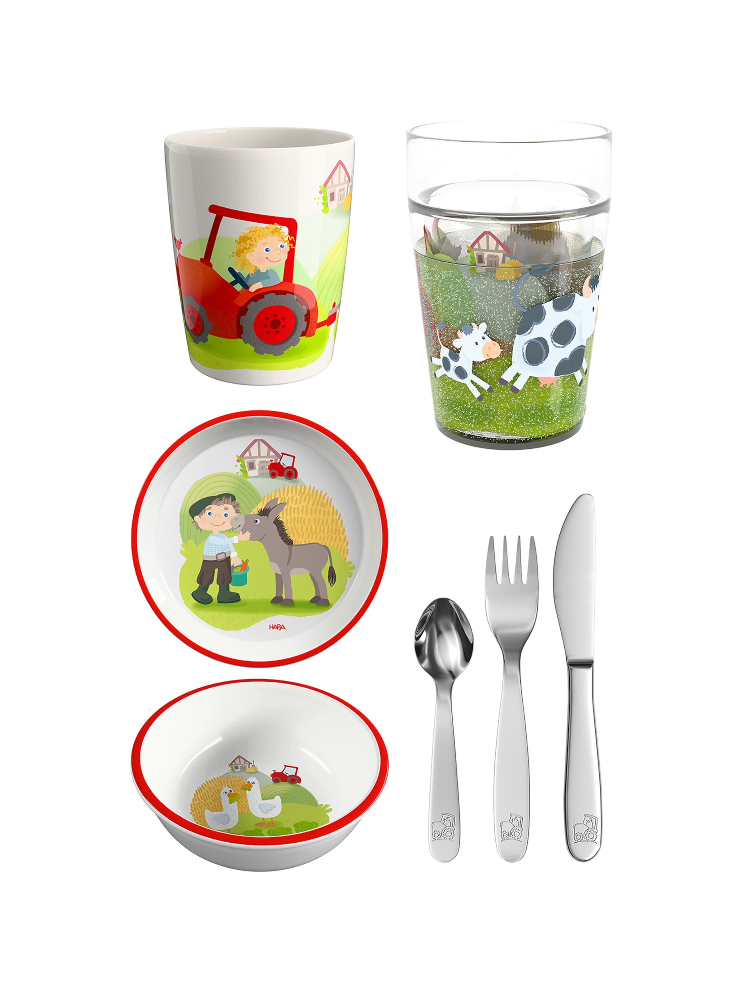 HABA Game ' Bauernhof ' in Mixed colours: front