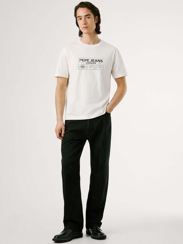 Maglietta 'Tharky' di Pepe Jeans in bianco