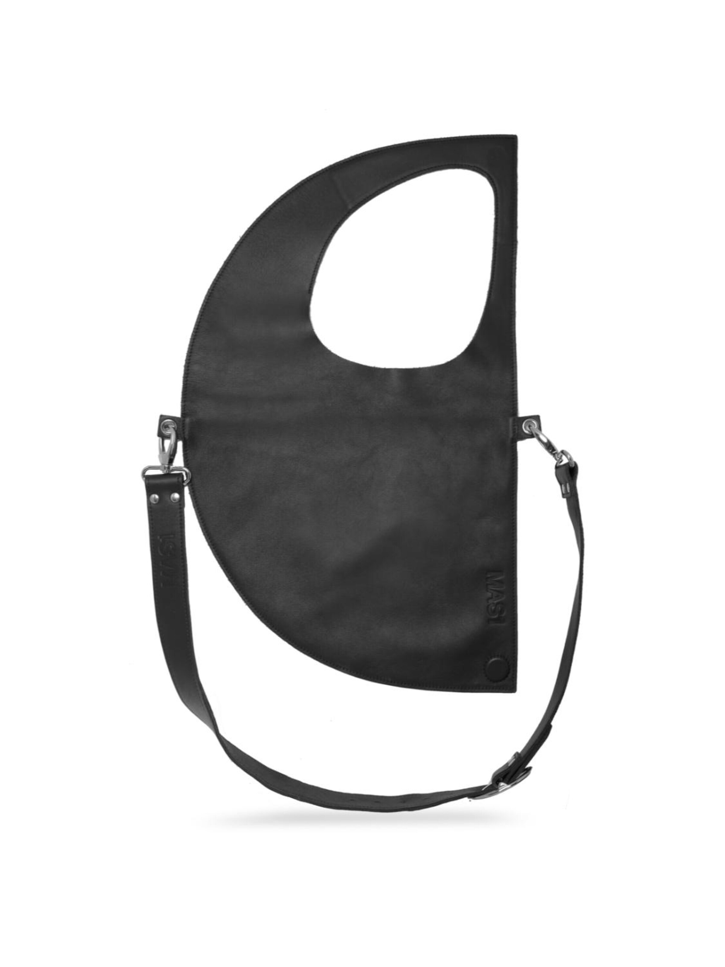 MAS1 Shoulder bag 'D Bag x Duo' in Black: front