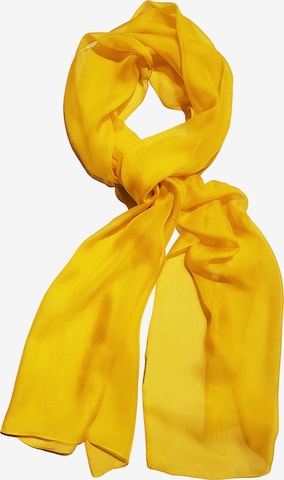 Posh Gear Halsduk 'Chiffon Scialle' i gul: framsida