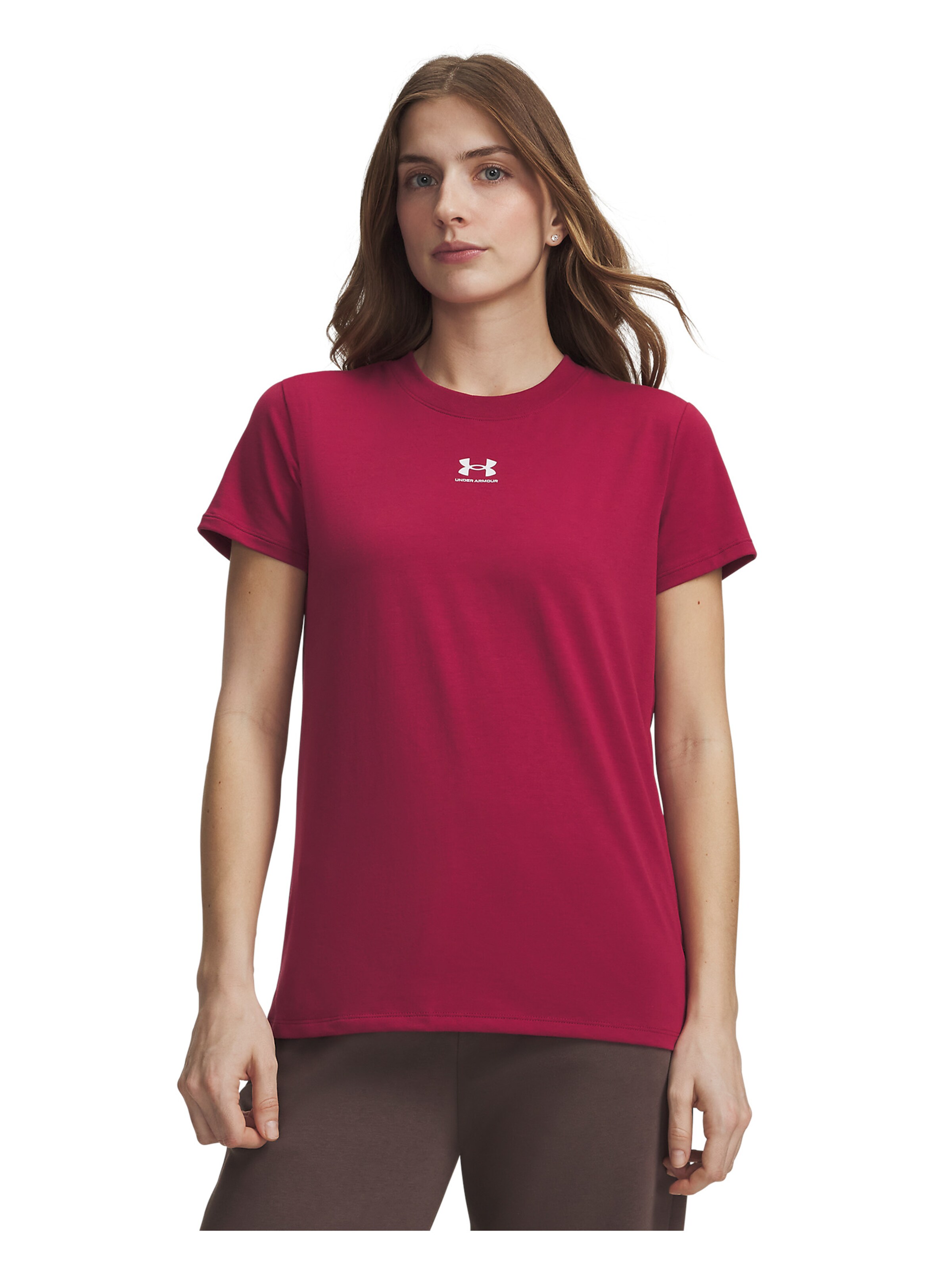 UNDER ARMOUR Funktionsshirt in Rot: Vorderseite