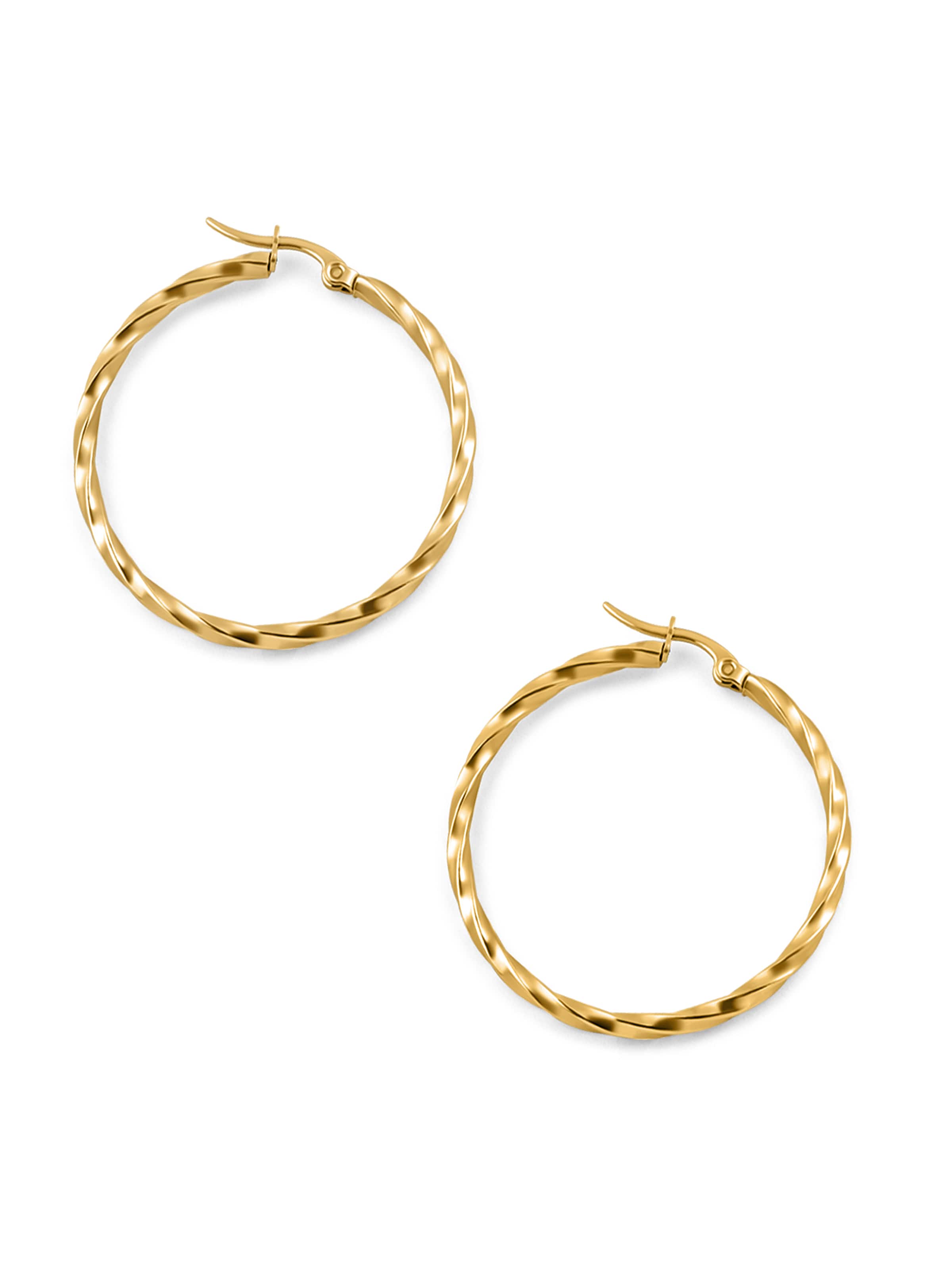 Boucles d'oreilles 'Twisted' day berlin en or