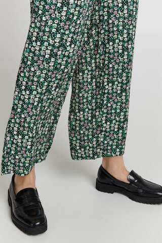Wide Leg Pantalon 'MARRAKECH' ICHI en vert