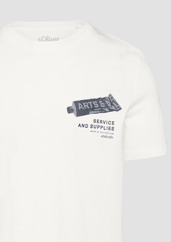 s.Oliver Shirt in Weiß