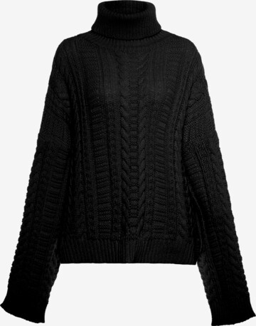 Pull-over MYMO en noir : devant