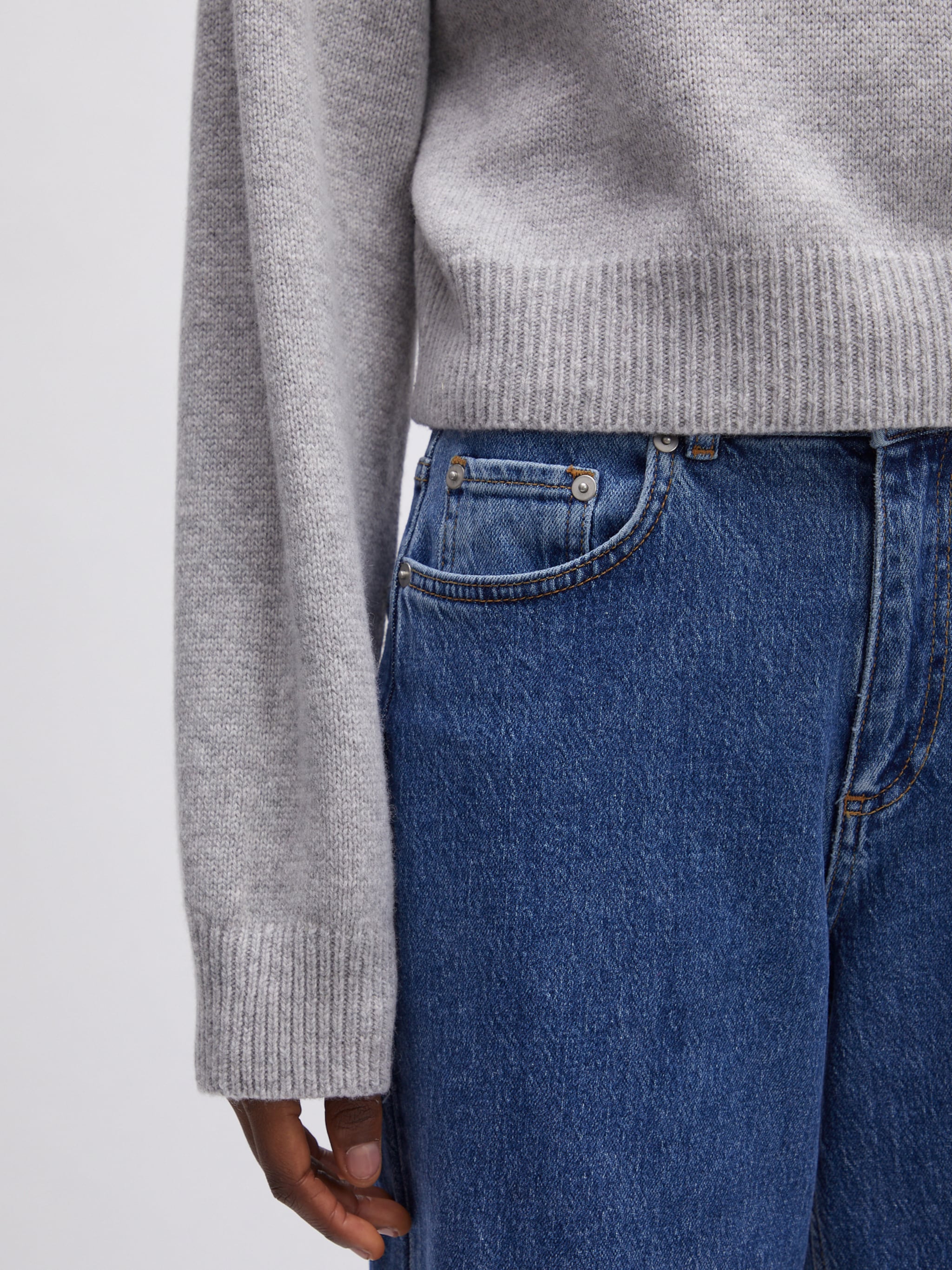 EDITED Produits Pull-over 'Zadie' gris