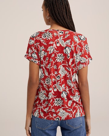 T-shirt WE Fashion en rouge