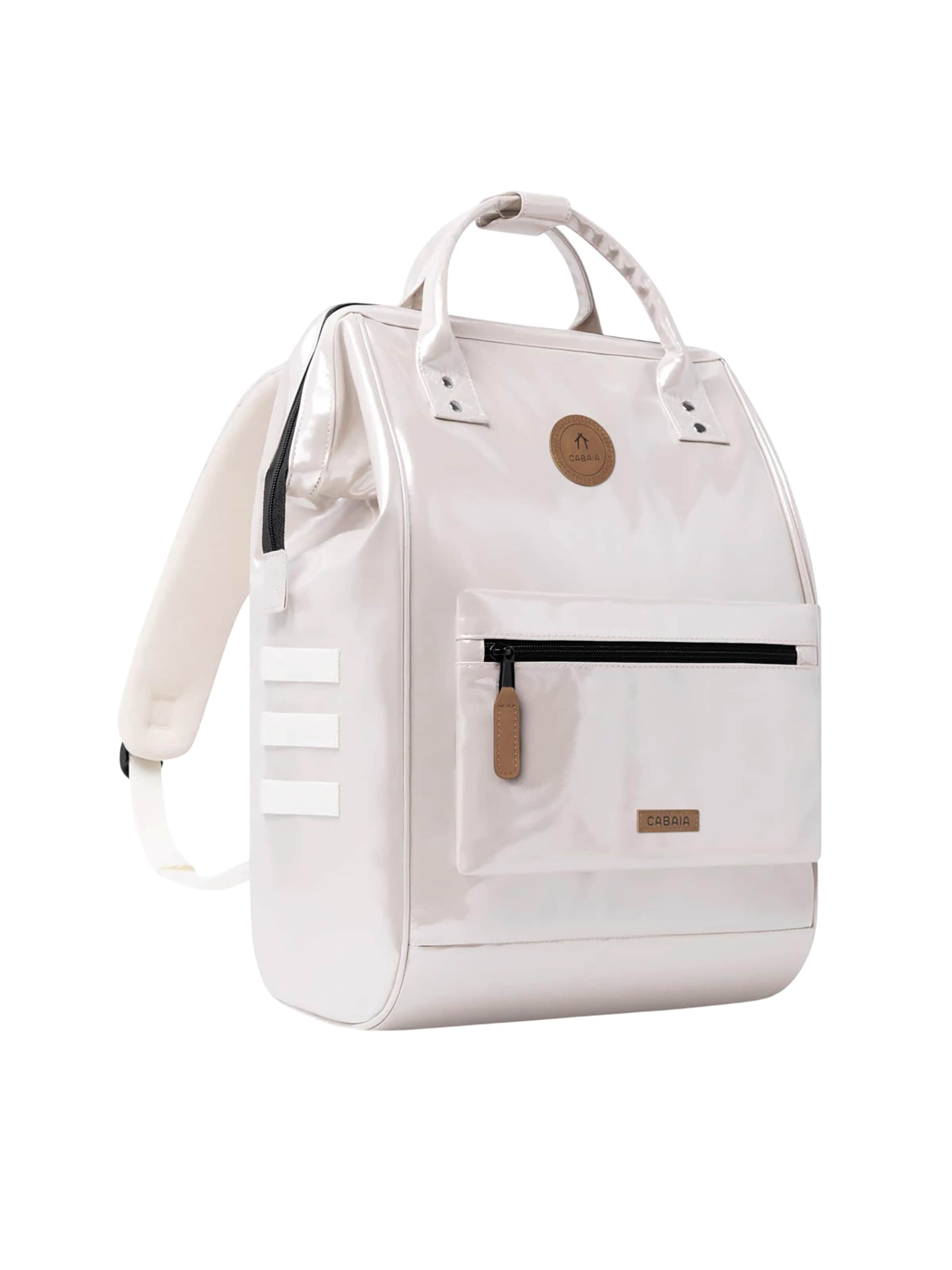 Cabaia Backpack 'Large Honolulu' in White