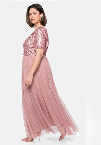 SHEEGO Evening dress in Pink