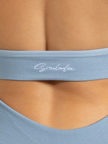 Smilodox Bustier Sport-BH in Blau