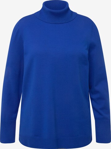 Ulla Popken Sweater in Blue: front