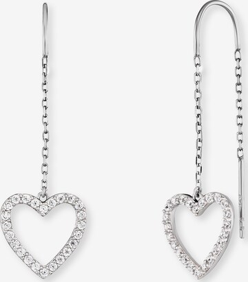Engelsrufer Earrings 'Love' in Silver: front