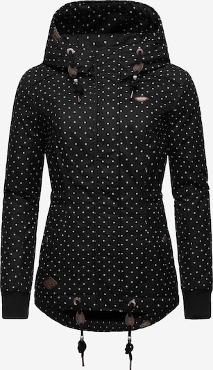 Ragwear Zimska jakna 'Danka' u crna / bijela, Pregled proizvoda