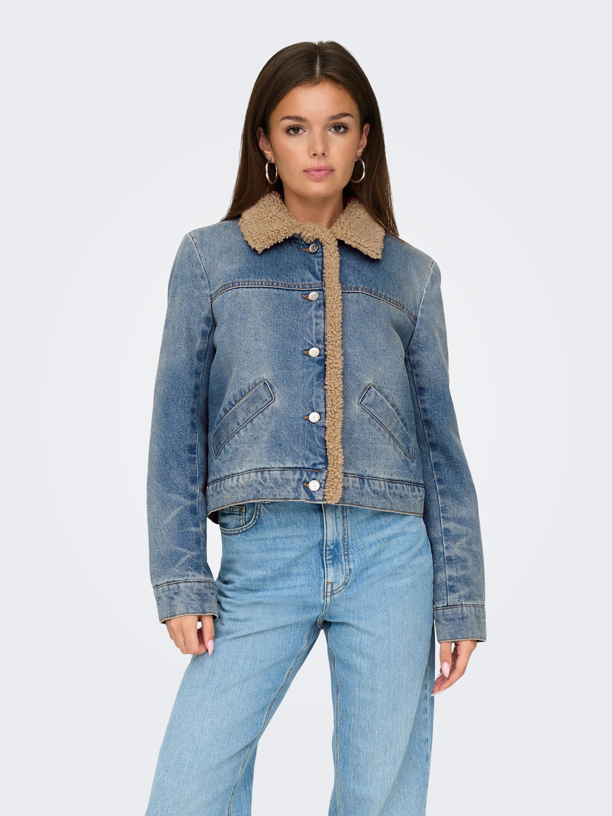 Ladies jeans jacket online shopping deals