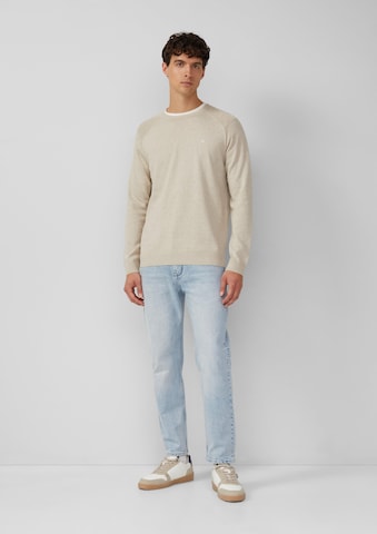 s.Oliver Strickpullover in Beige