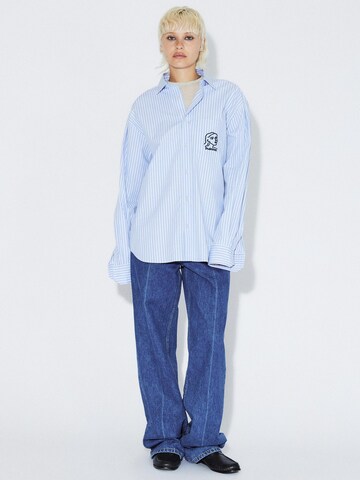 Dr. Denim Blouse 'Wes' in Blauw