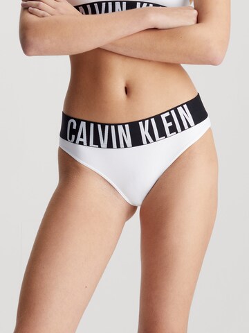 Calvin Klein Underwear Regular Slip 'Intense Power' in Weiß: Vorderseite