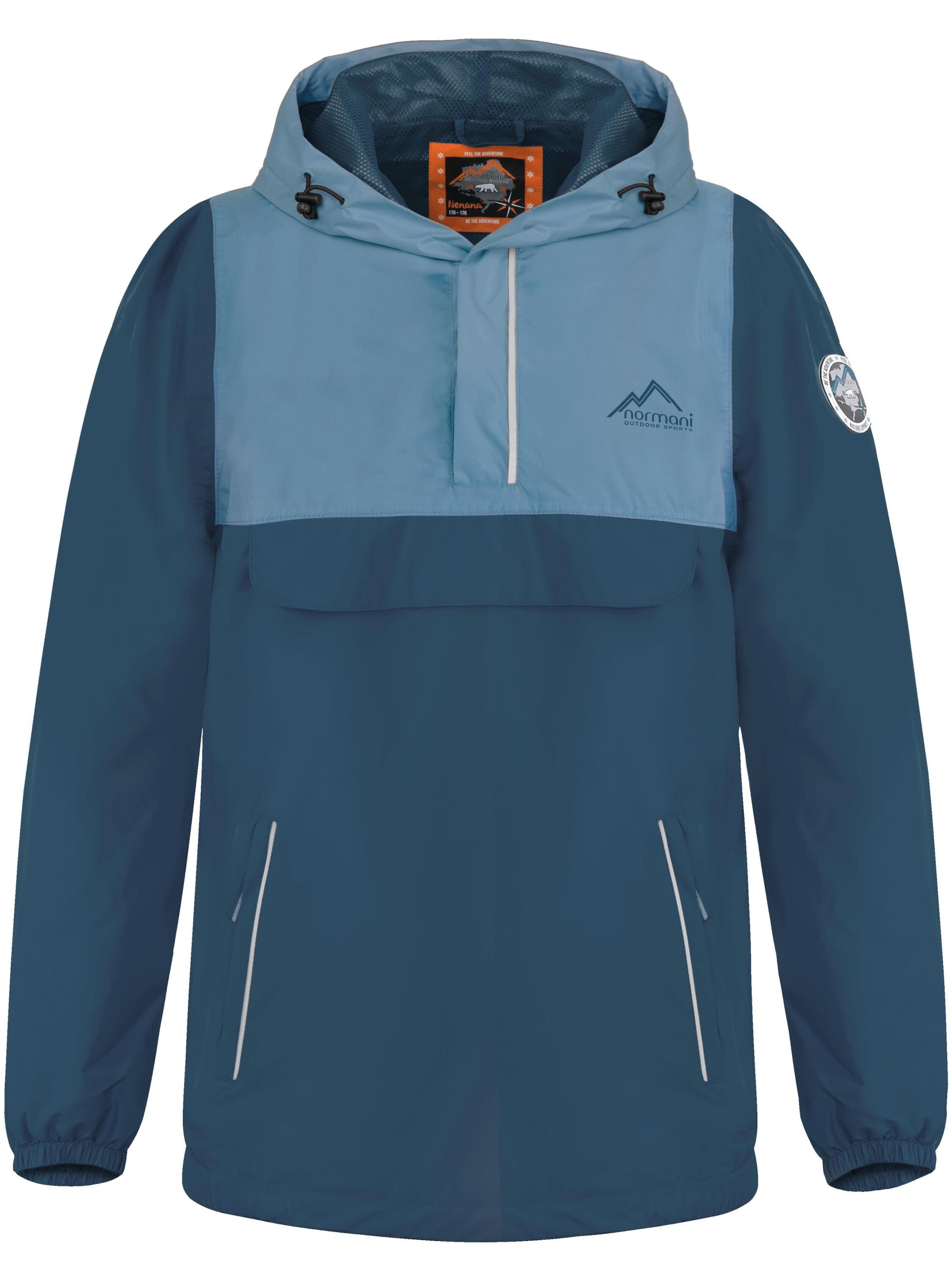 normani Tussenjas 'Nenana' in Blauw: voorkant