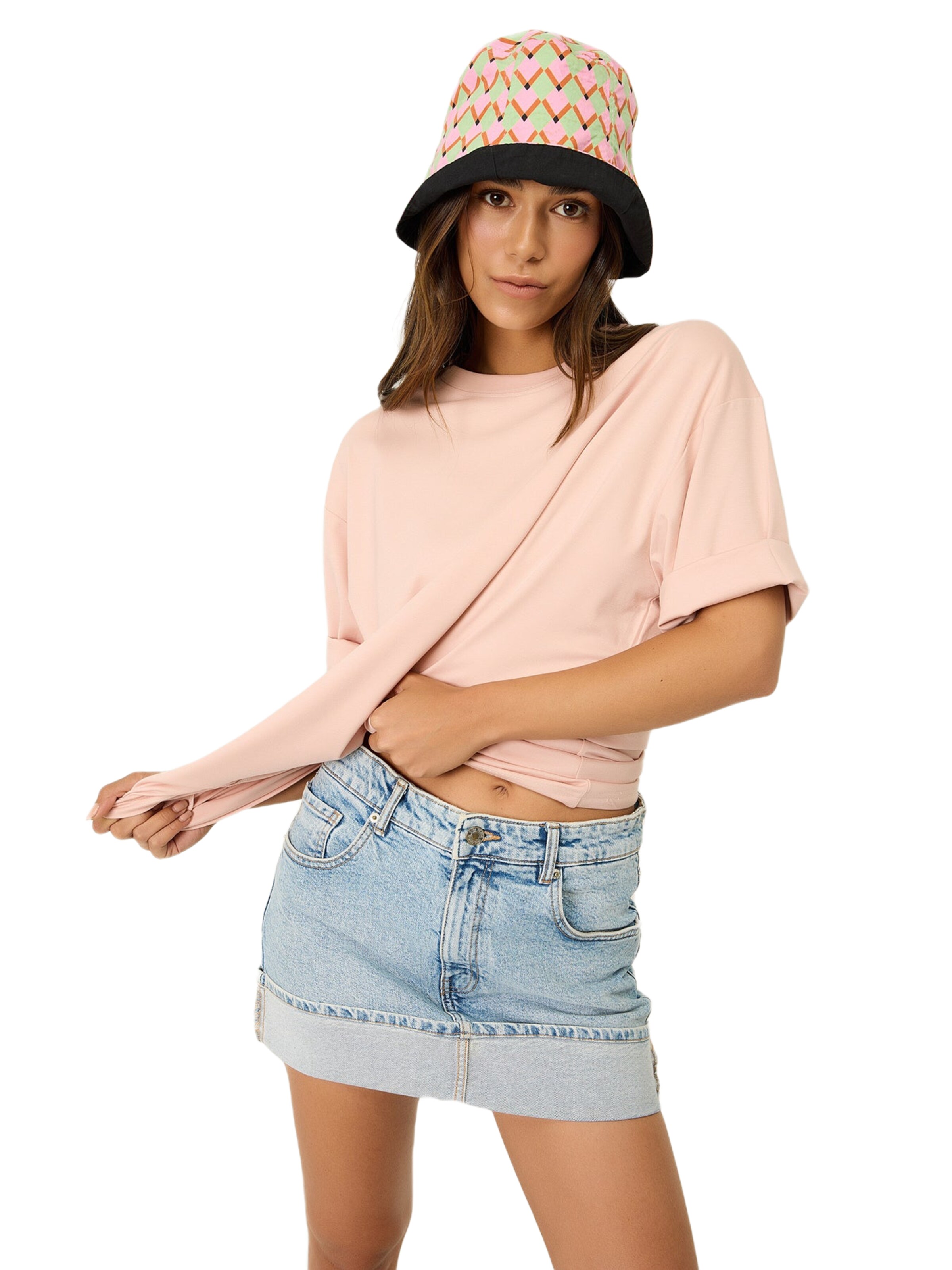 No Matter What Shirt in Pink: front