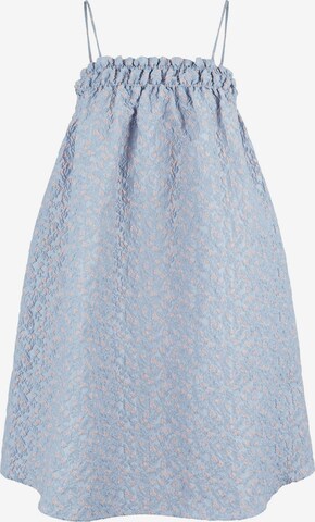 PIECES فستان 'Arianna' بلون أزرق: الأمام