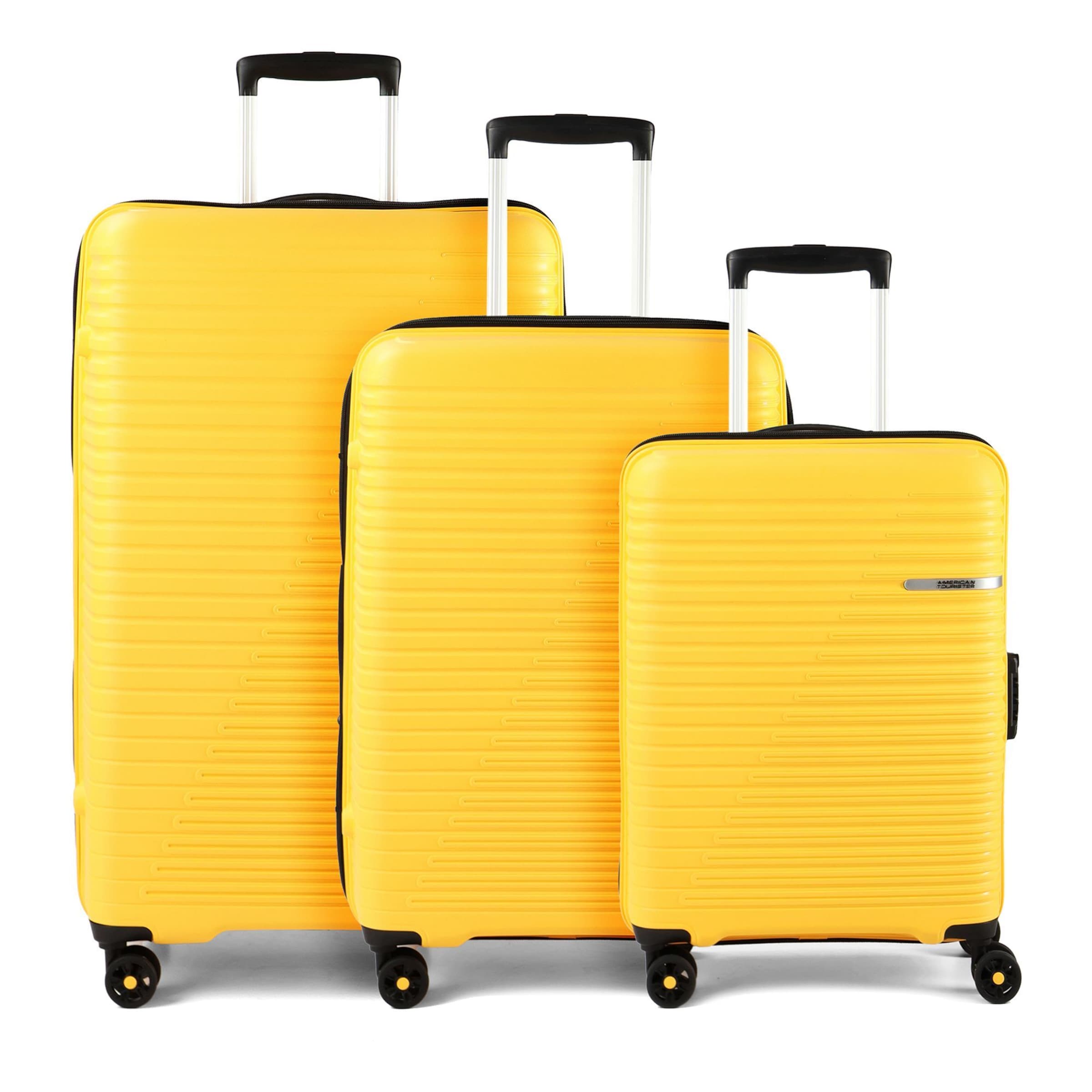 Ensemble de bagages 'Liftoff' American Tourister en jaune : devant