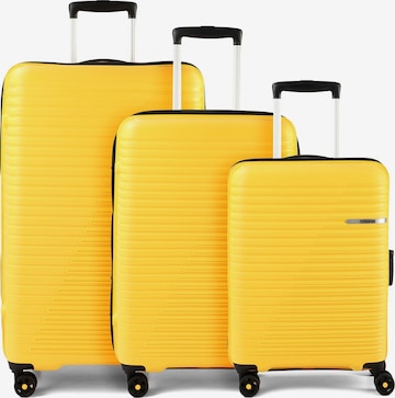 Ensemble de bagages 'Liftoff' American Tourister en jaune : devant