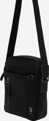 Borsa a tracolla 'Cambridge' di U.S. POLO ASSN. in nero: frontale