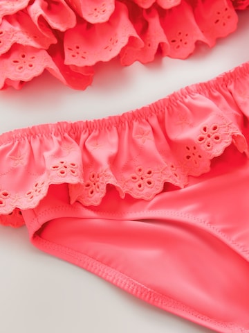 Next Koszulkowy Bikini w kolorze różowy