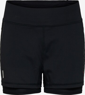 Coupe slim Pantalon de sport ONLY PLAY en noir : devant